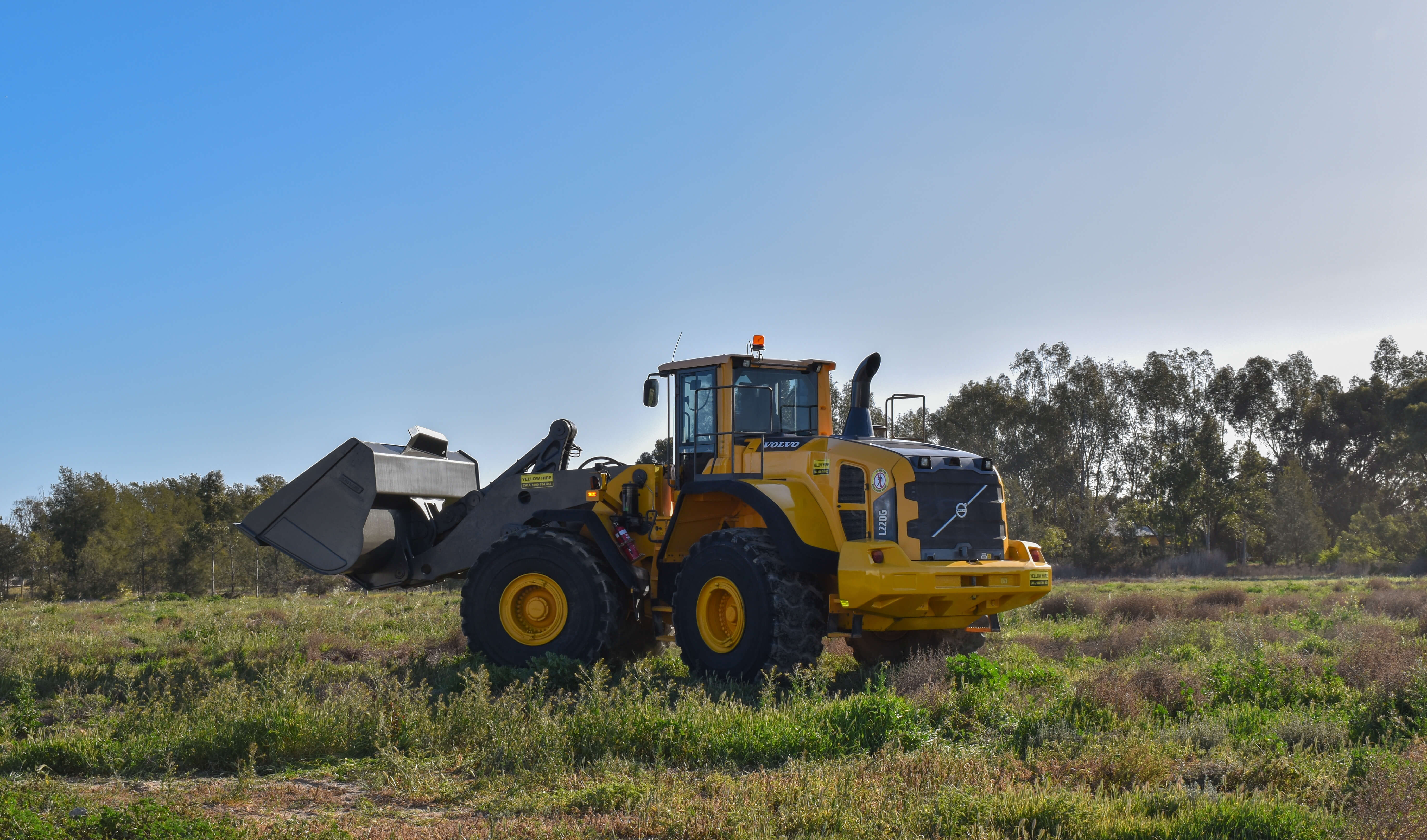 Front End Loader Hire Wheel Loader Hire Yellow Hire